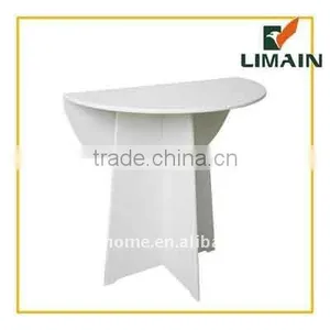 Wooden White Side Table thumbnail-1