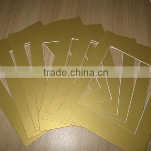 Gold Color Acid Free Mat Board For Picture Frames, Home Decoration Mount Board, Sunbow thumbnail-1