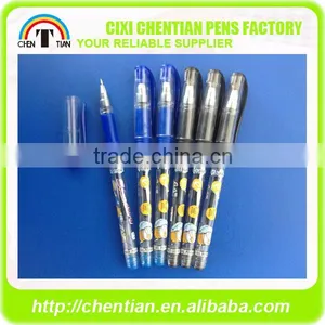 China Wholesale Custom Promotional Plastic Gel Pen thumbnail-1