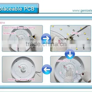 China 2016 New Products Led Home Lights Indoor Light 10-20w White Round Lights thumbnail-5