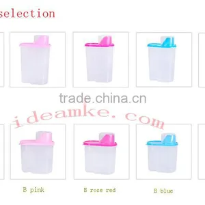 2015 New Product Food Grade Plastic Airtight Food Container Set thumbnail-6