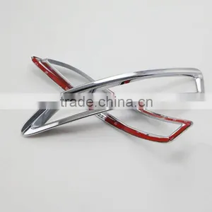 ABS Chrome Auto Accessories Rear Fog Light Lamp Cover For BMW X1 2016 thumbnail-2