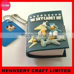 Soft Pvc Custom 3D Cute Soft Cover Custom Hardcover Notebook thumbnail-6