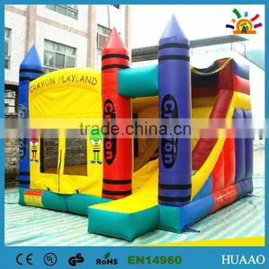 Hot Selling Commercial Grade Inflatable Crayon Castle thumbnail-1