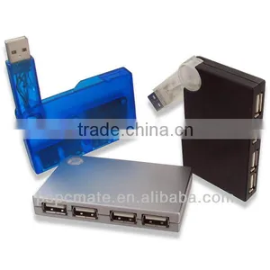 4-Port Mini USB Hub - Connect USB Devices Easily thumbnail-1