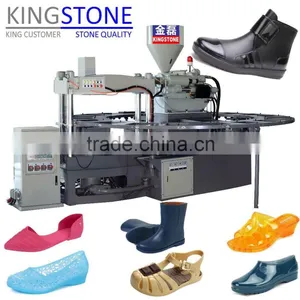 Full Automatic Rotary Type Injection Moulding Machine for Plastic PVC Shoe Making Machine thumbnail-3