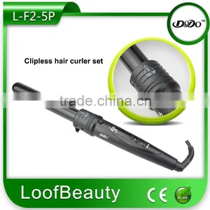 Ceramic Coating Interchaeable Hair Culing Iron With Magnet Gift Box and Free Gloves thumbnail-3
