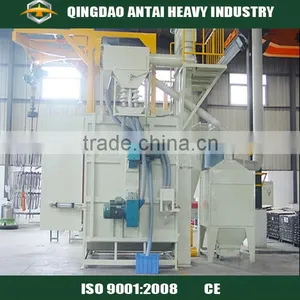 Surface Cleaning and Strengthening Single or Double Hook Shot Blasting Machine thumbnail-1