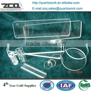 Quartz Glass Sheet Quartz Glass Disc thumbnail-1