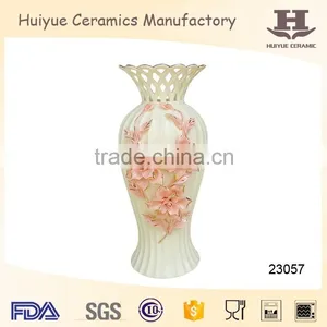 Ceramic Hand Craft Vase, Ceramic Tablle Centerpiece thumbnail-2