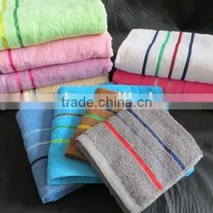 Sell Well Big Size Solid Color Cotton Dobby Bath Towel,Full Size Many Colours Soft and Good Absorption Bath Towel thumbnail-1