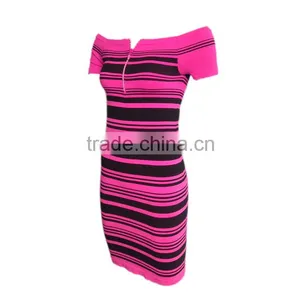 2016 Women Fashion Summer Dress off Shoulder Skirt thumbnail-2
