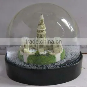 Souvenir Snow Globe With Castle thumbnail-1