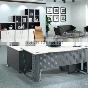 2015 China Manufacturer Hot Sale Office Furniture Wooden Executive Desk Manager Table Office Boss Table GZH-1414 Quality Choice thumbnail-1