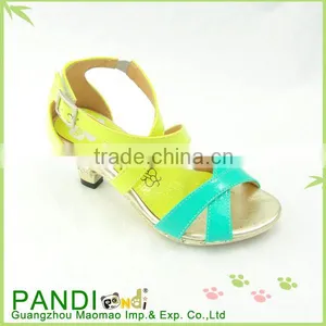 Kids Fashion High Heel Shoes Latest High Heel Sandals thumbnail-1