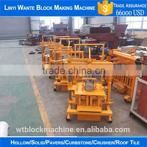 Small Size Moveable Concrete Block Making Machine QT40-3c thumbnail-6