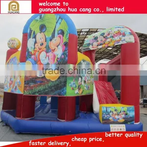 Wholesale Inflatable Combo Inflatable Bouncers for Rental H1-3552 thumbnail-1