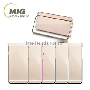 Hot Sale Soft TPU Incoming Call LED Blink Transparent Back Case Cover for Iphone 6/6s/6 Plus thumbnail-1