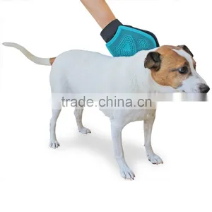Paw Shape TPR Grooming for Cat & Dog Right & Left Handed Fit - Eco Friendly - Soft & Gentle Shedding Brush thumbnail-1