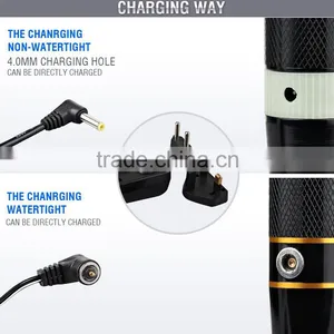 Cheap High Power Long Distance Aluminum Portable The Middle East LED Rechargeable Flashlight Torch - JD036 Keen thumbnail-3