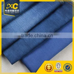 High Stretch 4/1 Cotton Satin Denim Fabric thumbnail-6