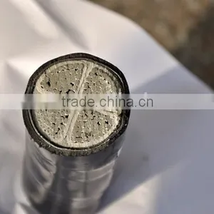 0.6/1kv Low Voltage Al Aluminum Conductor Steel Tape Armored XLPE Insulated PE Sheath Low Halogen Power Electric Cable thumbnail-1