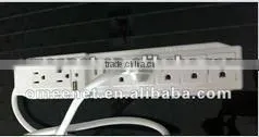 Cost Effective High Quality 8Outlests With Two USB Protable Sockets thumbnail-1