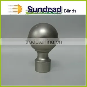 16 19 Curtain Rod With Satin Stainless Steel Iron Chrome Crystal Curtain Pole Curtain Accessory thumbnail-4
