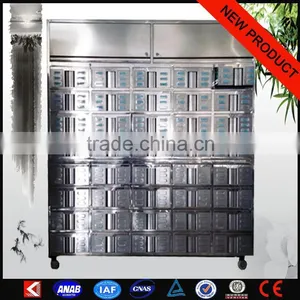 Modern Design Clothes Cabinet Three Drawers Metal Handle Steel Office Cabinet Medical Drawers Cabinet thumbnail-1