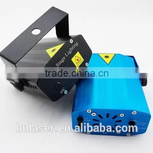 Green and Red Star Mini Laser Stage Lighting thumbnail-2