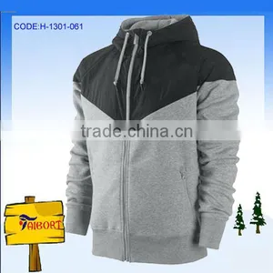 Brown Leather Bomber Jacket (H-1301-061) thumbnail-1