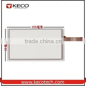 6.2" Universal 4 Wire Resistive 155*88 155*88mm TM062RDH01 Touch Glass Digitizer Screen thumbnail-1