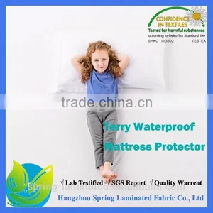 39"*27" 2016new Waterproof Bamboo Terry Crib Pad thumbnail-3