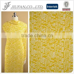 Jiufan Textile High Quality Printed Poly Woven Fabric 100% Polyester Georgette Fabric thumbnail-1