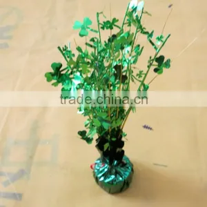 25cm PET Shamrock Saint Patrick's Day Centerpiece Decoration thumbnail-1