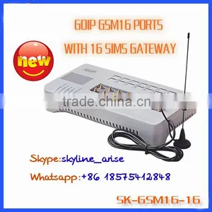 Widely Used VoIP Products Voice Over ip Sim Gsm Gateway 16 Channels Analog Telephone Adapter thumbnail-1