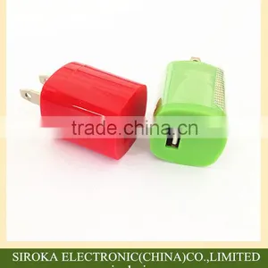 Universal Single Port US Plug USB Home Power Adapter With 5V 1A AC Adapter Charger for Mobile Phones thumbnail-4