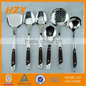 New Design Stainless Steel Wooden Handle Kitchen Tool Set thumbnail-1