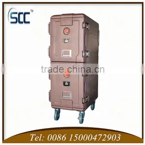 Cater Equiptments 165L Coffee Color Hot Food Catering Cabinet (double Door) thumbnail-4