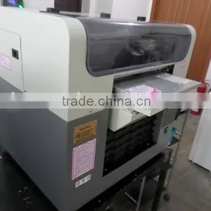 Digital Inkjet Flatbed Eco-solvent Any Color T-shirt Printer, Color no Fade thumbnail-4
