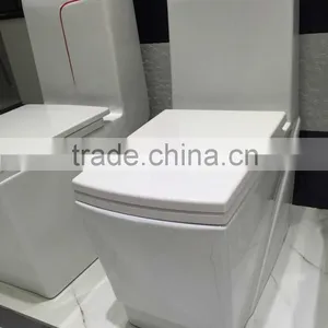 YL-1048 Square Design S-trap Siphonic Flushing One Piece Toilet thumbnail-2