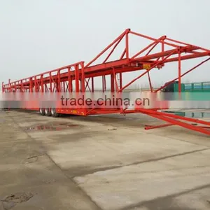 HOWO Car Transport Semi Truck Trailer thumbnail-1