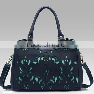 Yiwu Big Factory Customized Newest Fashion Designer PU Handbag , Woman Handbag , Fashion Handbag thumbnail-3