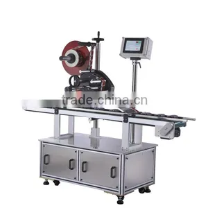 High Speed Automatic Plastic Bag Labeling Machine/plastic Bag Labeler thumbnail-1