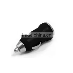 Black Universal Mini Car USB Charger thumbnail-1