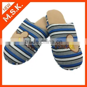 Stripe New Desigh Animal Pattern Fashion Indoor Man Slipper thumbnail-3