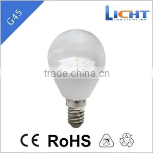 L-G45 Energy Saving Bulbs Plastic LED BULB Housing ,E14 Led Bulb G45 Global LED Bulb thumbnail-3