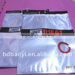 PE/PETlaminated Zipperlock Plastic Packaging Bag With Hook for Apparel China thumbnail-1