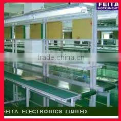 Aluminum Type Factory Direct Belt Conveyor Assembly Line With Working Tables PVC Conveyor Belting thumbnail-1