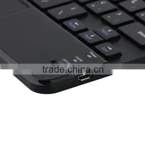Opnew Factory Wholesale Mini Bluetooth Keyboard for Tablet With PU Leather Cover thumbnail-5